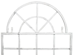 2er Set Rankgitter Viva - antik wei� by Dropshipping-Europe – Rosenb�gen
