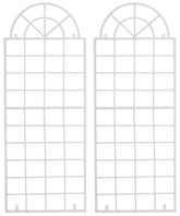 2er Set Rankgitter Viva - wei� by Dropshipping-Europe – Rosenb�gen