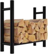 Kaminholzst�nder Medya rund 30x80x80 cm - schwarz