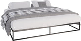 Metallbett Scala 200x200x25 cm - schwarz