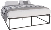 Metallbett Scala 200x180x46 cm - schwarz