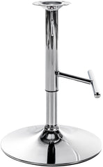 Ersatz T Gestell f�r Barhocker - chrom