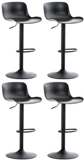 4er Set Barhocker Almada - schwarz by Dropshipping-Europe – Barhocker