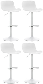 4er Set Barhocker Almada - wei� by Dropshipping-Europe – Barhocker