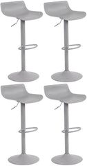 4er Set Barhocker Aveiro - grau