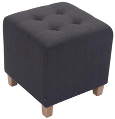 2er Set Sitzhocker Pharao, antik-hell - dunkelgrau