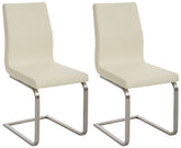 2er Set Esszimmerstühle Belfort - creme