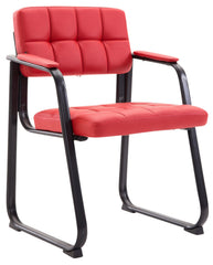 2er Set Besucherst�hle Canada B Kunstleder - rot