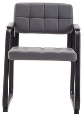 2er Set Besucherst�hle Canada B Kunstleder - grau