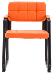 2er Set Besucherst�hle Canada B Kunstleder - orange
