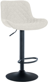 Barhocker Minosa Stoff - creme