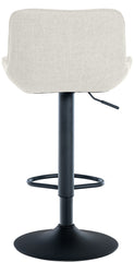 2er Set Barhocker Minosa Stoff - creme