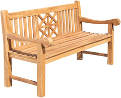Teakbank Florida 180 cm - teak