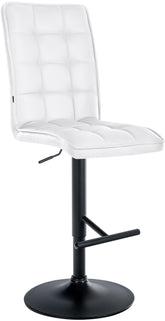 Barhocker Peking V2 Kunstleder schwarz - wei�
