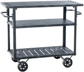 Servierwagen Spring - antik silber