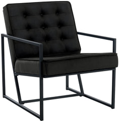 Lounger Avon Samt - schwarz