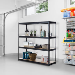Steckregal 160x60x180 - schwarz