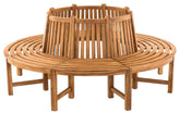 Baumbank Novum rund 200 cm - teak