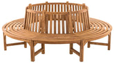 Baumbank Novum rund 250 cm - teak