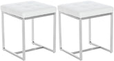 2er Set Sitzhocker Barci - wei�