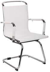 Besucherstuhl Barnet Mesh - weiß