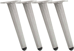 4er Set M�belf��e 26 cm - hellgrau
