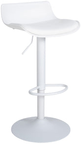 Barhocker Aveiro Kunstleder - wei�