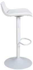Barhocker Aveiro Kunstleder - wei�
