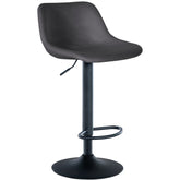 Barhocker Loft Samt - dunkelgrau