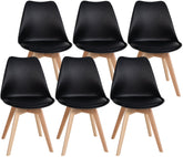 6er Set Esszimmerstuhl Ramsey - schwarz