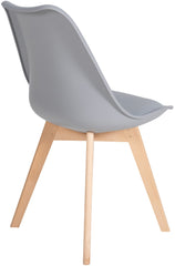6er Set Esszimmerstuhl Ramsey - grau