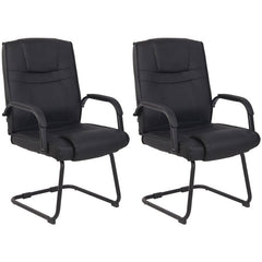 2er Set St�hle Attila - schwarz/schwarz
