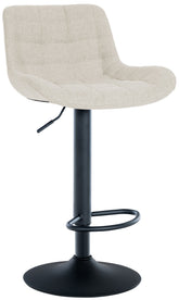 Barhocker Tover Stoff - creme