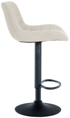 Barhocker Tover Stoff - creme