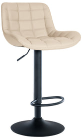 Barhocker Tover Kunstleder - creme