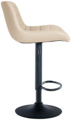 Barhocker Tover Kunstleder - creme