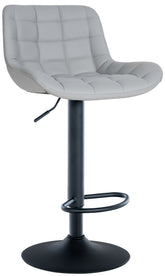 Barhocker Tover Kunstleder - grau