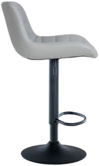 Barhocker Tover Kunstleder - grau