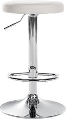 Barhocker Ponte Kunstleder chrom - wei�