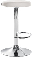 Barhocker Ponte Kunstleder chrom - wei�