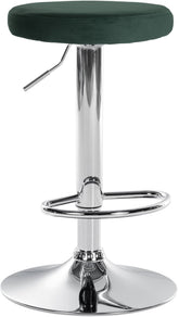 Barhocker Ponte Samt chrom - gr�n by Dropshipping-Europe – Barhocker