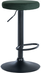 Barhocker Ponte Samt schwarz - gr�n