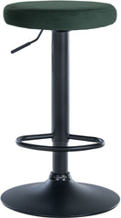 Barhocker Ponte Samt schwarz - gr�n