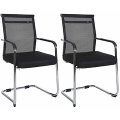 2er Set Besucherst�hle Denny - chrom