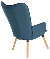 Sessel Garding Stoff - blau