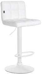 Barhocker Feni Kunstleder wei� - wei�