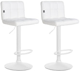 2er Set Barhocker Feni Kunstleder wei� - wei�