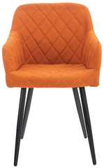 Esszimmerstuhl Shila Stoff - orange