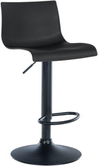 Barhocker Branford Kunststoff - schwarz