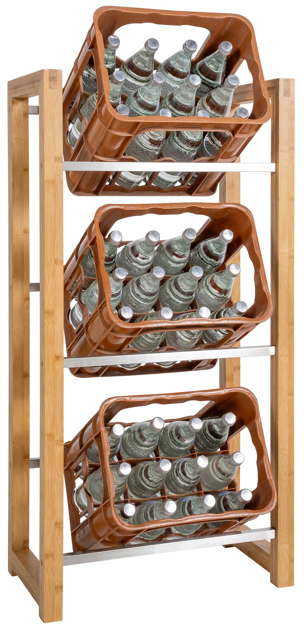 3er Getr�nkekistenst�nder Robin - natura by Dropshipping-Europe – M�bel